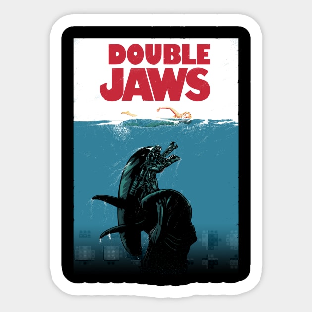 Double Jaws Sticker by BER